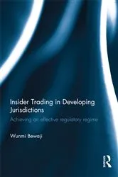 Book cover of Insider Trading in Developing Jurisdictions by Wunmi Bewaji