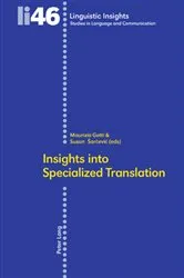 Book cover of Insights into Specialized Translation by Unknown