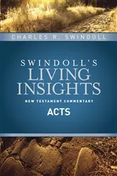 Book cover of Insights on Acts by Charles R. Swindoll