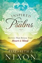 Book cover of Inspired by the Psalms by Elizabeth A. Nixon