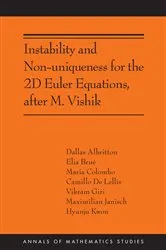 Book cover of Instability and Non-uniqueness for the 2D Euler Equations, after M. Vishik by Camillo De Lellis