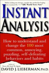 Book cover of Instant Analysis by David J. Lieberman