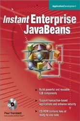 Book cover of Instant Enterprise JavaBeans by Paul Tremblett