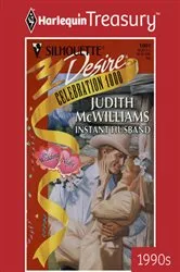Book cover of INSTANT HUSBAND by Judith McWilliams