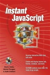 Book cover of Instant JavaScript by Martin Webb