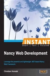 Book cover of Instant Nancy Web Development by Christian Horsdal