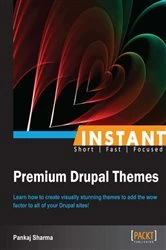 Book cover of Instant Premium Drupal Themes by Pankaj Sharma