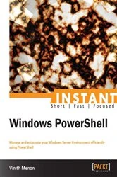 Book cover of Instant Windows PowerShell by Vinith Menon