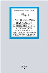 Book cover of Instituciones básicas de derecho civil by Inmaculada Vivas Tesón