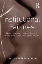 Book cover of Institutional Failures by Howard M. Wasserman