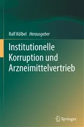 Book cover of Institutionelle Korruption und Arzneimittelvertrieb by Unknown