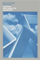 Book cover of Instructor's Manual to Accompany CALCULUS WITH ANALYTIC GEOMETRY by Sam Stuart