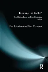 Book cover of Insulting the Public? by Peter J. Anderson