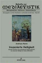 Book cover of Inszenierte Heiligkeit by Romedio Schmitz-Esser