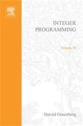 Book cover of Integer Programming by Harold Greenberg