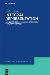 Book cover of Integral Representation by Walter Roth
