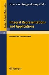 Book cover of Integral Representations and Applications by Unknown