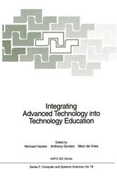 Book cover of Integrating Advanced Technology into Technology Education by Michael Hacker
