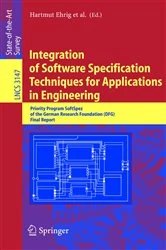 Book cover of Integration of Software Specification Techniques for Applications in Engineering by Hartmut Ehrig