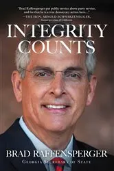Book cover of Integrity Counts by Brad Raffensperger