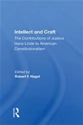 Book cover of Intellect And Craft by Robert F Nagel