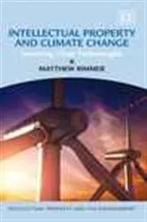 Book cover of Intellectual Property and Climate Change by Matthew Rimmer