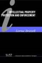 Book cover of Intellectual Property Protection and Enforcement by Lorna Brazell
