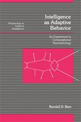 Book cover of Intelligence as Adaptive Behavior by B. Chandrasekaran