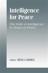 Book cover of Intelligence for Peace by Hesi Carmel