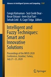 Book cover of Intelligent and Fuzzy Techniques: Smart and Innovative Solutions by Cengiz Kahraman
