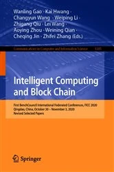 Book cover of Intelligent Computing and Block Chain by Wanling Gao