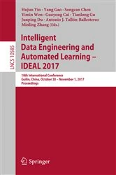 Book cover of Intelligent Data Engineering and Automated Learning – IDEAL 2017 by Hujun Yin