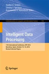 Book cover of Intelligent Data Processing by Vadim V. Strijov