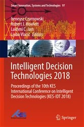 Book cover of Intelligent Decision Technologies 2018 by Ireneusz Czarnowski