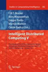 Book cover of Intelligent Distributed Computing V by F.M.T. Brazier