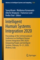 Book cover of Intelligent Human Systems Integration 2020 by Tareq Ahram