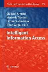 Book cover of Intelligent Information Access by Giuliano Armano