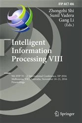 Book cover of Intelligent Information Processing VIII by Zhongzhi Shi
