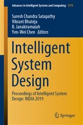 Book cover of Intelligent System Design by Suresh Chandra Satapathy