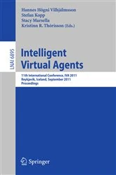 Book cover of Intelligent Virtual Agents by Hannes Högni Vilhjálmsson
