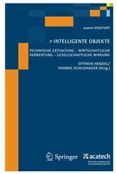 Book cover of Intelligente Objekte by Otthein Herzog