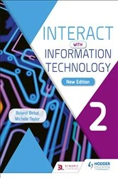 Book cover of Interact with Information Technology 2 new edition by Roland Birbal