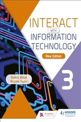 Book cover of Interact with Information Technology 3 new edition by Roland Birbal