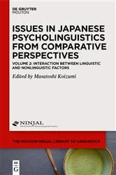 Book cover of Interaction Between Linguistic and Nonlinguistic Factors by Masatoshi Koizumi