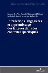 Book cover of Interactions langagières et apprentissage des langues dans des contextes spécifiques by Unknown