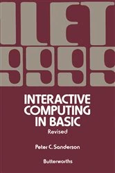 Book cover of Interactive Computing in BASIC by Peter C. Sanderson