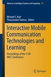 Book cover of Interactive Mobile Communication Technologies and Learning by Michael E. Auer