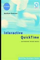Book cover of Interactive QuickTime by Matthew R. Peterson
