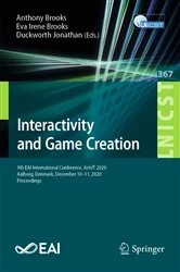Book cover of Interactivity and Game Creation by Anthony Brooks