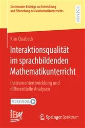 Book cover of Interaktionsqualität im sprachbildenden Mathematikunterricht by Kim Quabeck